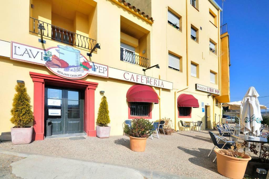 Pensio L'Avi Pep Hotel Saus ภายนอก รูปภาพ